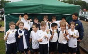 The U11 Gold team won their second tournament of the Spring season with a convincing 5-2 win in the final having not conceded a goal & unbeaten in the previous 3 games prior to their emphatic final win. Scorers in the final, Victor Munoz 2, Murphy McCullough 2, Michael Williams 1.