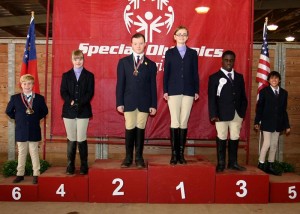 2009 Gwinnett Equestrian Team L-R: Hunter Sorenson, Linda Valdez, Brandon Carmack, Lena Busbee, Chris McClintock-Doyle, Julian Stankee. Not pictured: Eric Ermutlu.