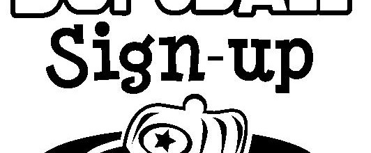 softball sign up