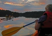 Dusk Canoeing at Georgia State Parks