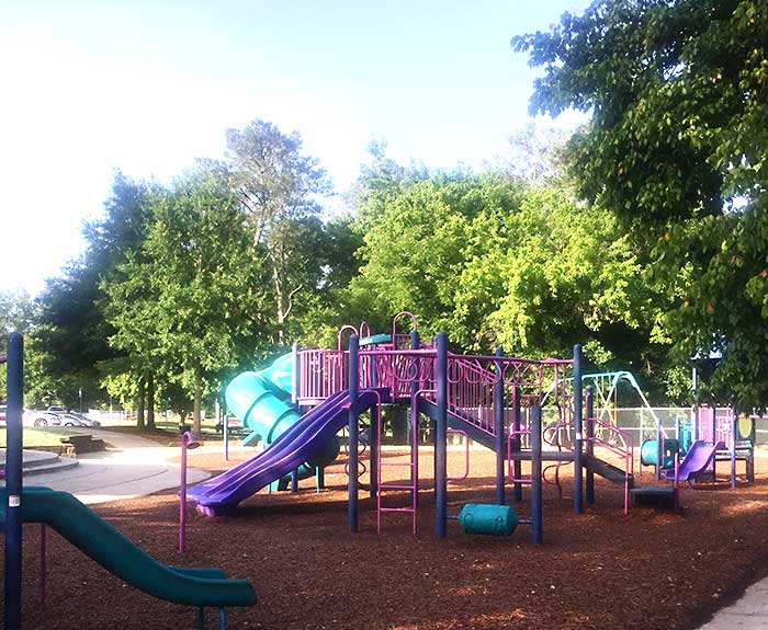 Playground at Ronald Reagan Park